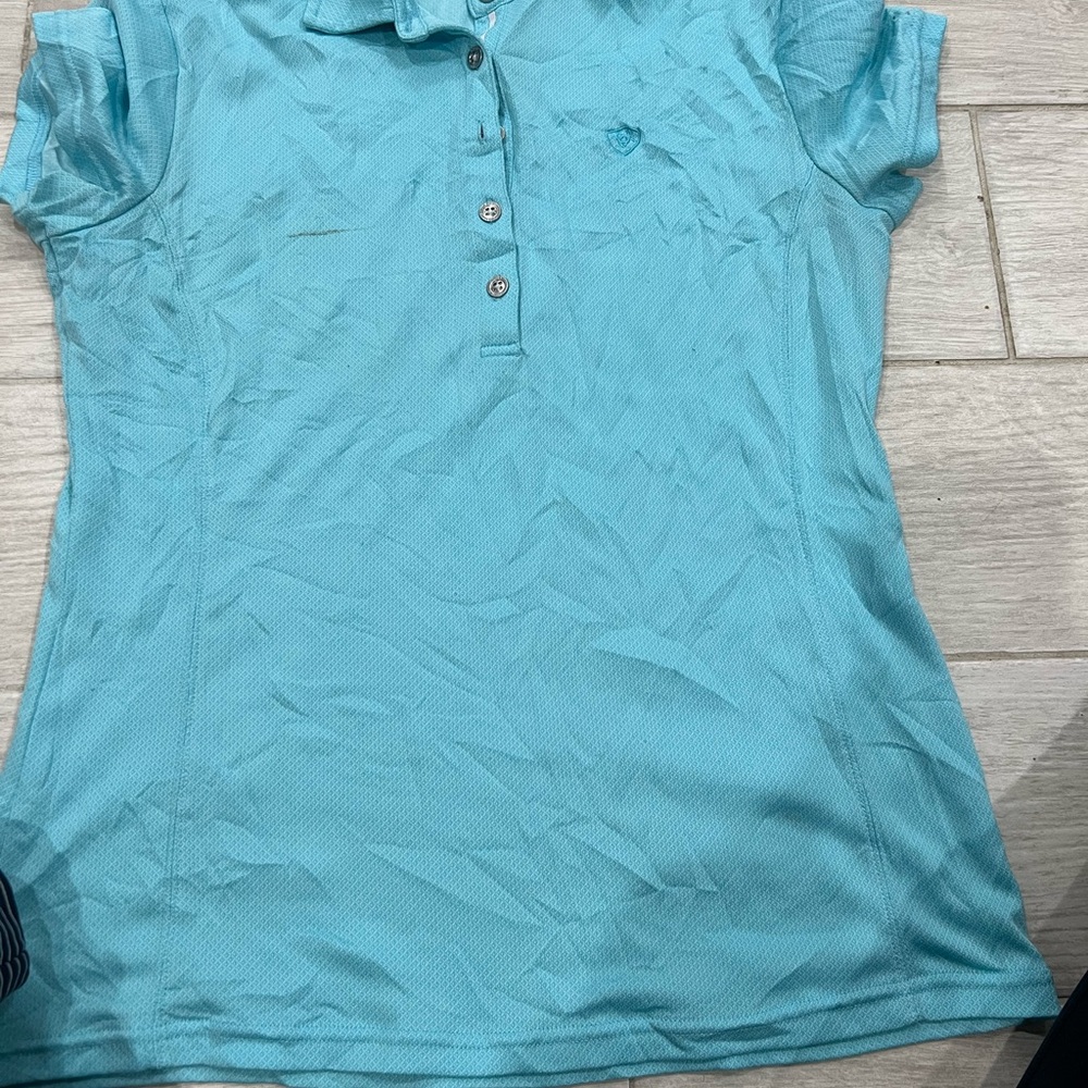 Women's Aqua Ariat Shirt